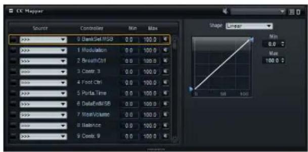 STEINBERG HALion 4 - CC Mapper - 1