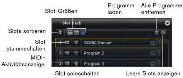 STEINBERG HALion 4 - Das Slot Rack - 1