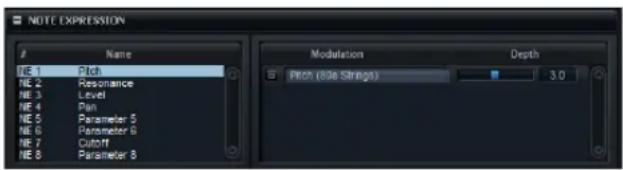 STEINBERG HALion 4 - Der Bereich »Note Expression« - 1