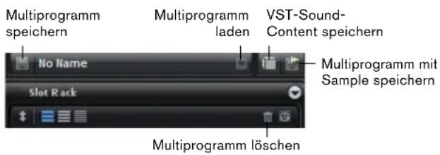 STEINBERG HALion 4 - Wie hängen Slot und Program Table zusammen? - 1