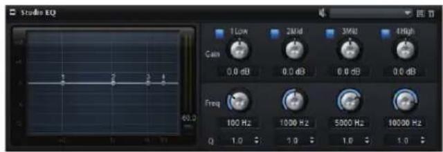 STEINBERG HALion 4 - EQ エフェクト - 1