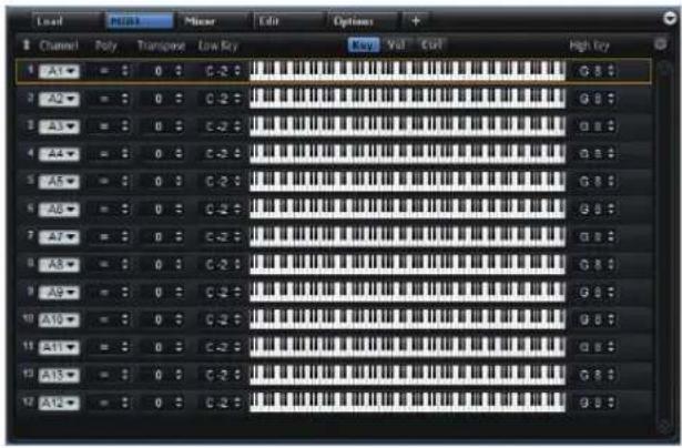 STEINBERG HALion 4 - MIDI エディター - 1
