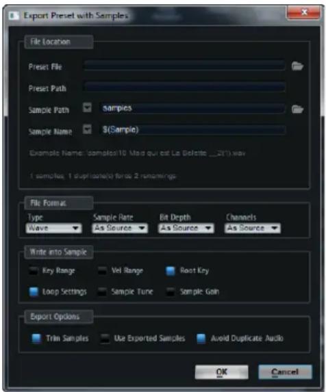 STEINBERG HALion 4 - Exporting Samples - 1