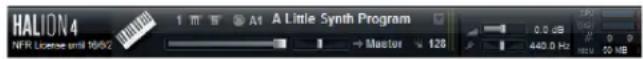 STEINBERG HALion 4 - Section des fonctions du plug-in - 1