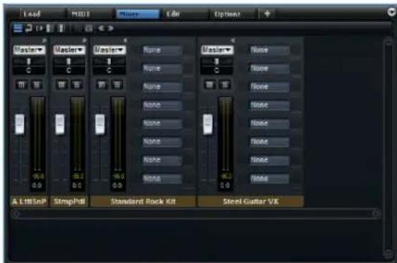 STEINBERG HALion 4 - Commandes des tranches de console - 1