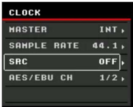 STEINBERG AXR4U - Écran CLOCK - 1