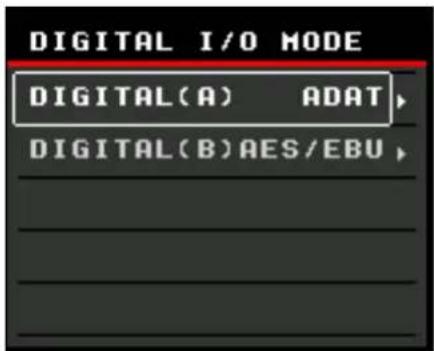 STEINBERG AXR4U - Écran DIGITAL I/O MODE - 1