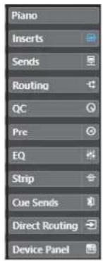 STEINBERG Cubase Pro 13 - Sections des voies - 1