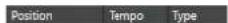 STEINBERG Cubase Pro 13 - Liste des événements de tempo - 1