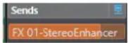 STEINBERG Cubase Pro 13 - Destination des Sends et gain (compact) - 1