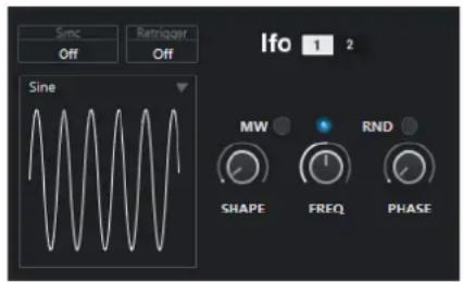 STEINBERG Cubase Pro 13 - Éditeur de LFO - 1