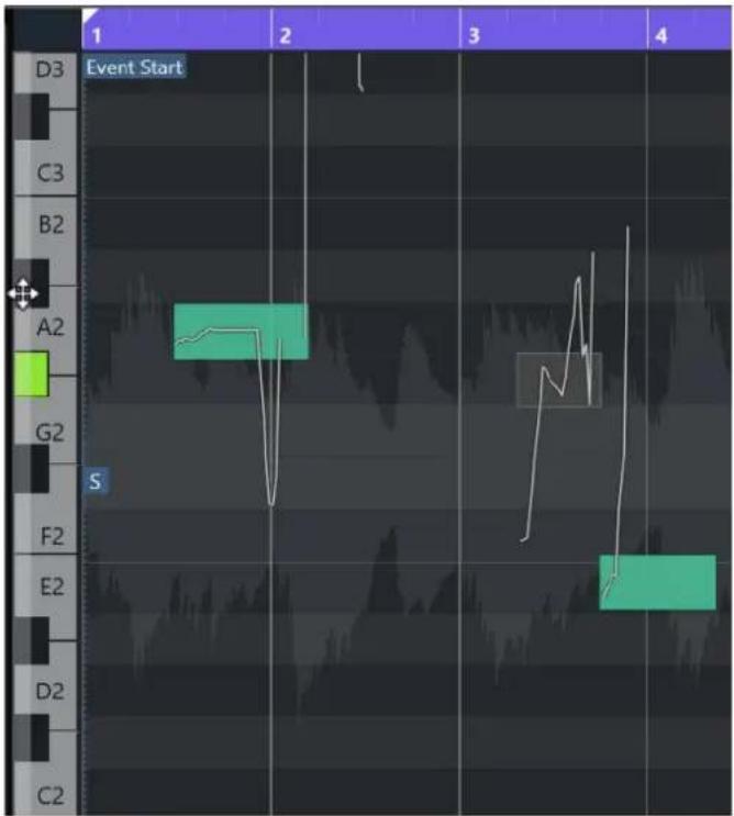 STEINBERG Cubase Pro 13 - Clavier de piano de l'Éditeur d'échantillons - 1