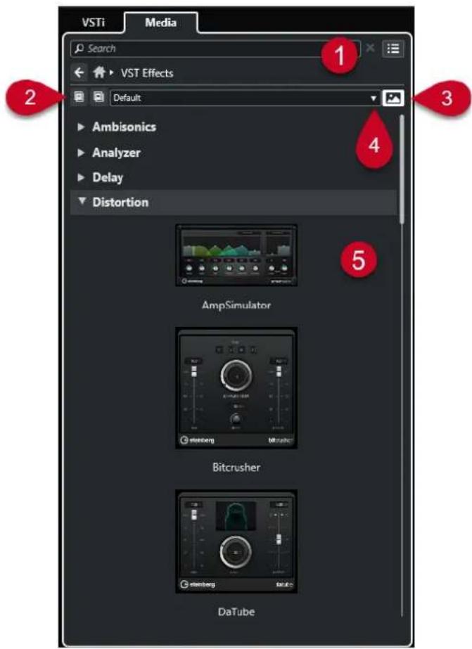 STEINBERG Cubase Pro 13 - Page Effets VST - 1