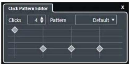 STEINBERG Cubase Pro 13 - Patterns de clic - 1