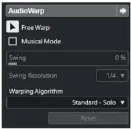 STEINBERG Cubase Pro 13 - Section AudioWarp - 1