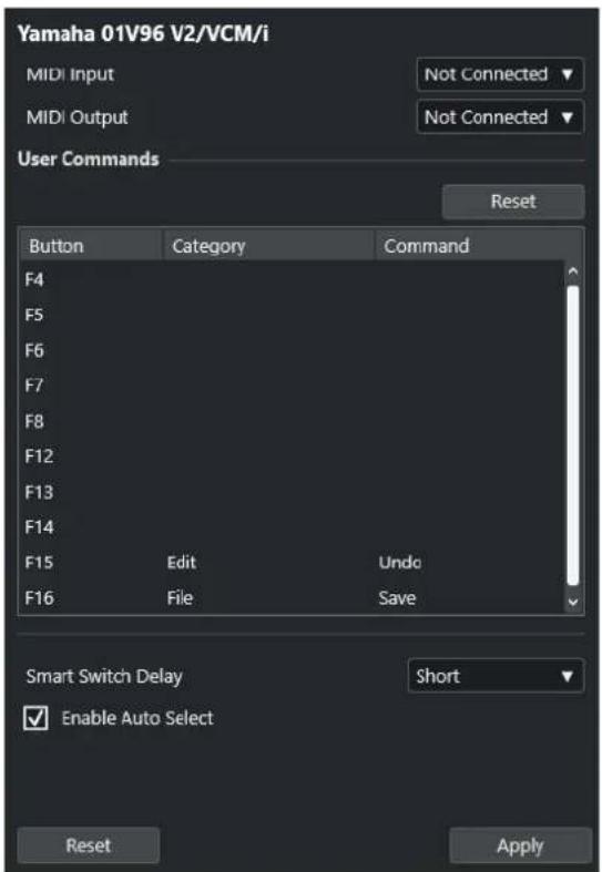 STEINBERG Cubase Pro 13 - Options globales des télécommandes - 1
