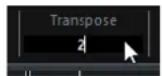 STEINBERG Cubase Pro 13 - Transposer à partir de la ligne d'infos - 1