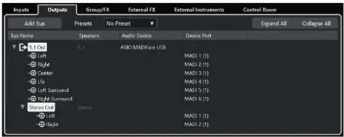 STEINBERG Cubase Pro 13 - Sous-bus - 1