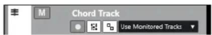 STEINBERG Cubase Pro 13 - Commandes de la piste Accords - 1