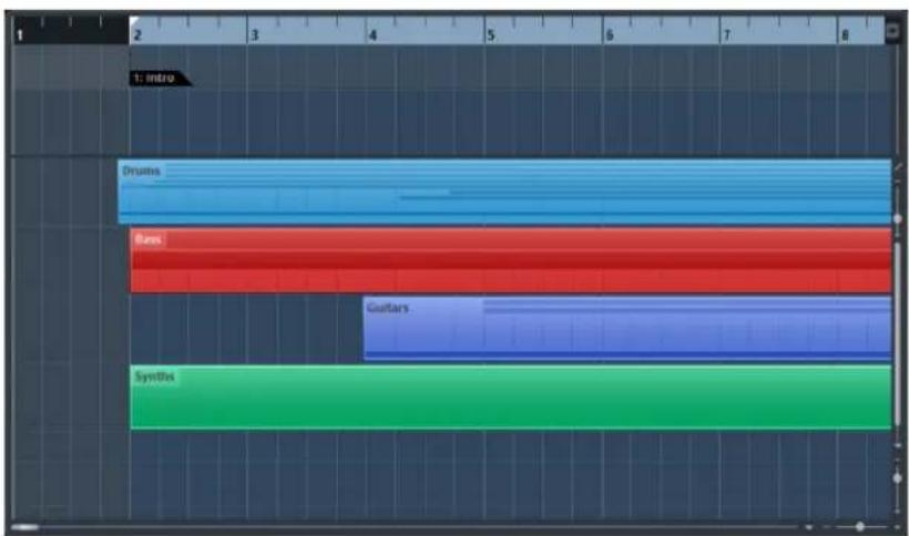 STEINBERG Cubase Pro 13 - Affichage des événements - 1