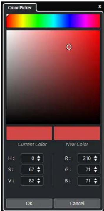 STEINBERG Cubase Pro 13 - Palette de couleurs - 1