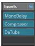 STEINBERG Cubase Pro 13 - Effets d'insert - 1
