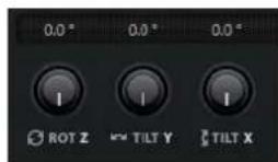 STEINBERG Cubase Pro 13 - Commandes de rotation et d'inclinaison - 1