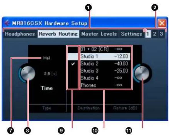 STEINBERG MR816X - ■ Fonctions des paramètres - 2