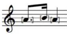 STEINBERG Dorico SE 3 - Crochets de têtes de notes - 1