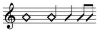 STEINBERG Dorico SE 3 - Apparence de l'ensemble de têtes de notes Nom de l'ensemble de têtes de notes - 1