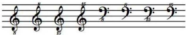 STEINBERG Dorico SE 3 - Clefs de transposition - 1