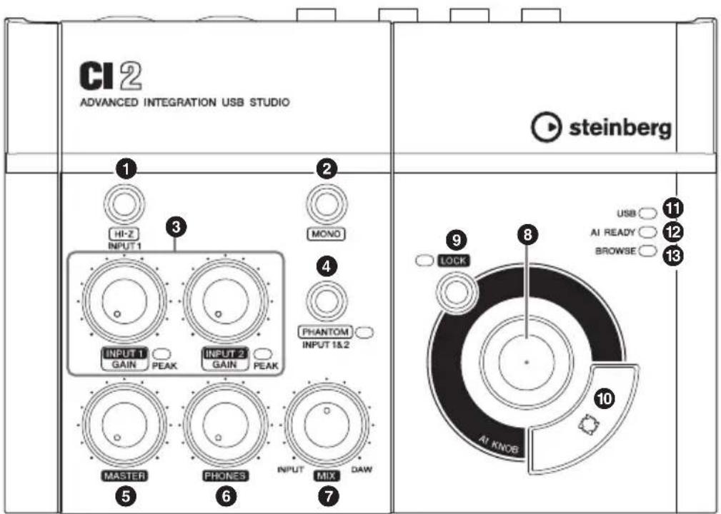 STEINBERG CI2 - Panneau avant - 1