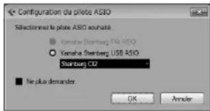 STEINBERG CI2 - Lancez Cubase sur votre ordinateur. - 1