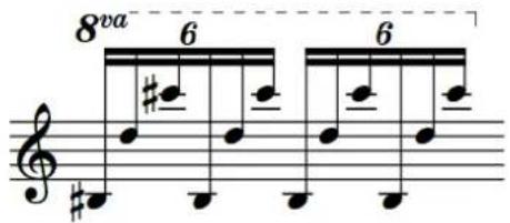 STEINBERG Dorico Elements 4 - Barres de ligature centrées - 2