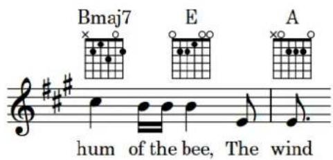 STEINBERG Dorico Elements 4 - EXEMPLE - 2