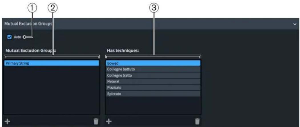 STEINBERG Dorico Elements 4 - Groupes d'exclusion mutuelle - 1