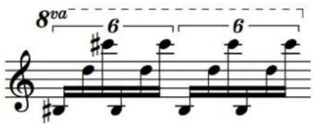 STEINBERG Dorico Elements 4 - Barres de ligature centrées - 3