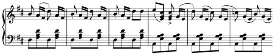 STEINBERG Dorico Elements 4 - Inclinaison des barres de ligature - 1