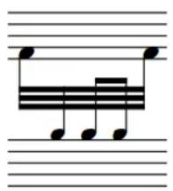 STEINBERG Dorico Elements 4 - Coins dans les ligatures - 1