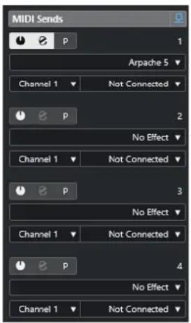 STEINBERG Cubase Artist 13 - Sends MIDI - 1