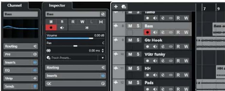 STEINBERG Cubase Artist 13 - Voies - 1