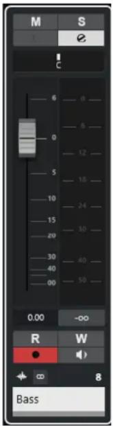 STEINBERG Cubase Artist 13 - Configurations de voie – Faders de voie - 1