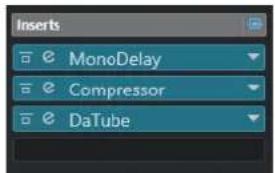 STEINBERG Cubase Artist 13 - Effets d'insert - 3