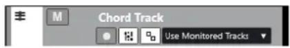 STEINBERG Cubase Artist 13 - Commandes de la piste Accords - 1