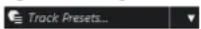 STEINBERG Cubase Artist 13 - Charger/Enregistrer/Recharger préréglage de piste - 1
