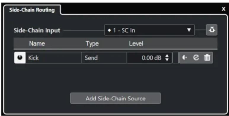 STEINBERG Cubase Artist 13 - Routage de Side-Chain - 1