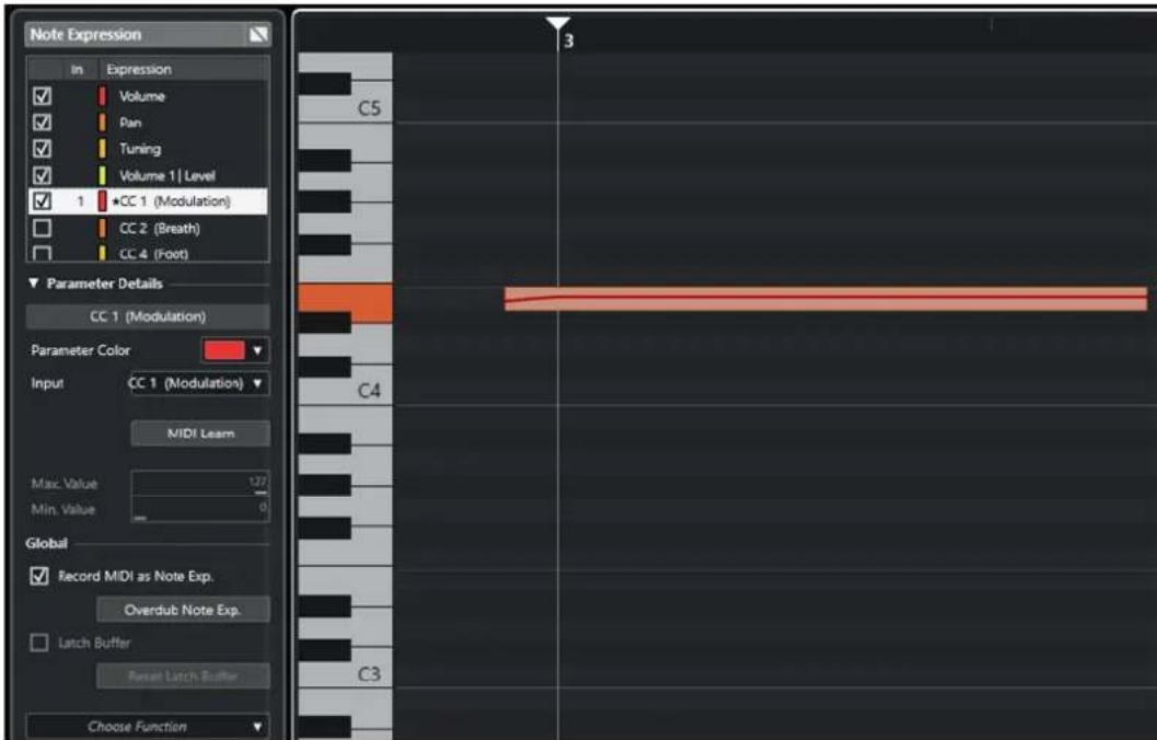 STEINBERG Cubase Artist 13 - Note Expression - 1