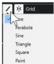 STEINBERG Cubase Artist 13 - Modes de l'outil Ligne - 1