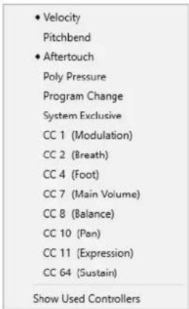 STEINBERG Cubase Artist 13 - Menu Créer une piste de contrôleur - 1