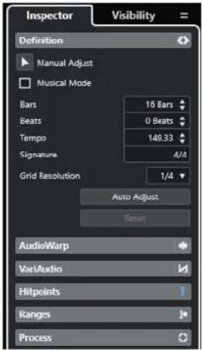 STEINBERG Cubase Artist 13 - Inspecteur - 1